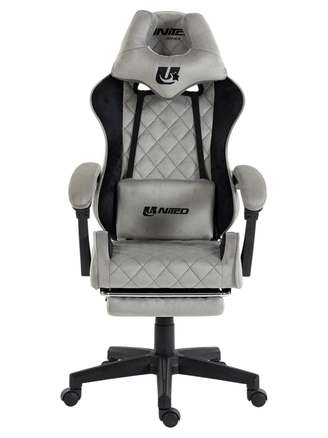 UNITED GAMER GALAXY — Серый велюр